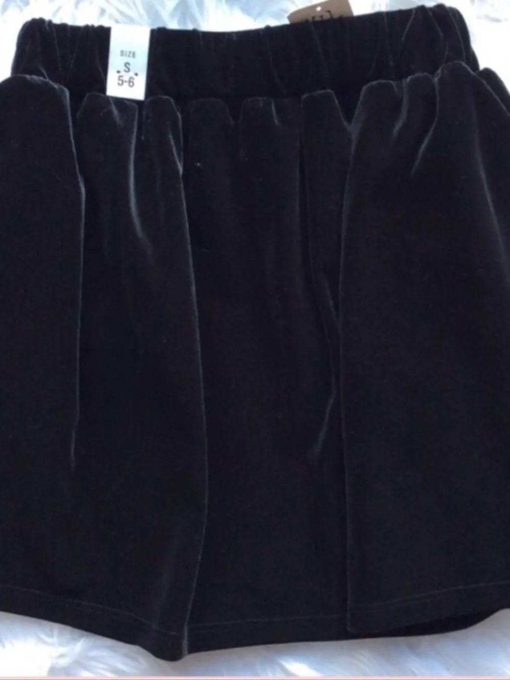 NWT The Children’s Place Velvet Skirt